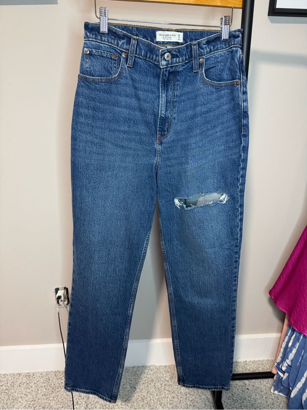 Abercrombie & Fitch 90s Straight Ultra High Rise Jeans